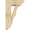 Ekena Millwork Funston Slat Rough Sawn Bracket w/ Offset Brace, Douglas Fir, 8"W x 20"D x 32"H BKT0806X20X32FST06RDF - alternate 4